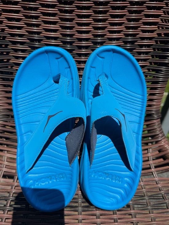 Hoka One One Shoes - Hoka One One Women's Ora Recovery Flip - Diva Blue/Outer Space Sz 5